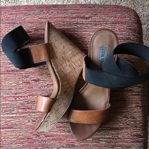 Steve Madden Cork Wedges